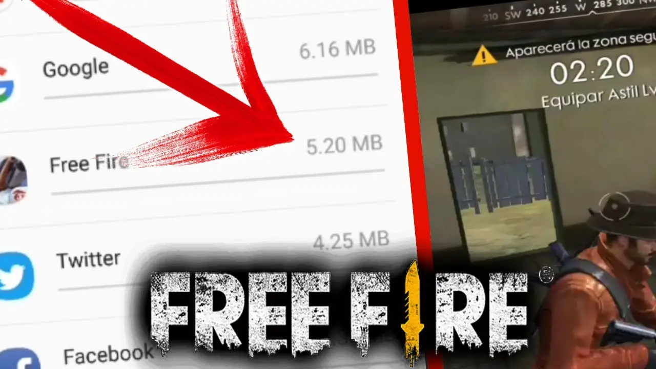 How much does the Free Fire game weigh?