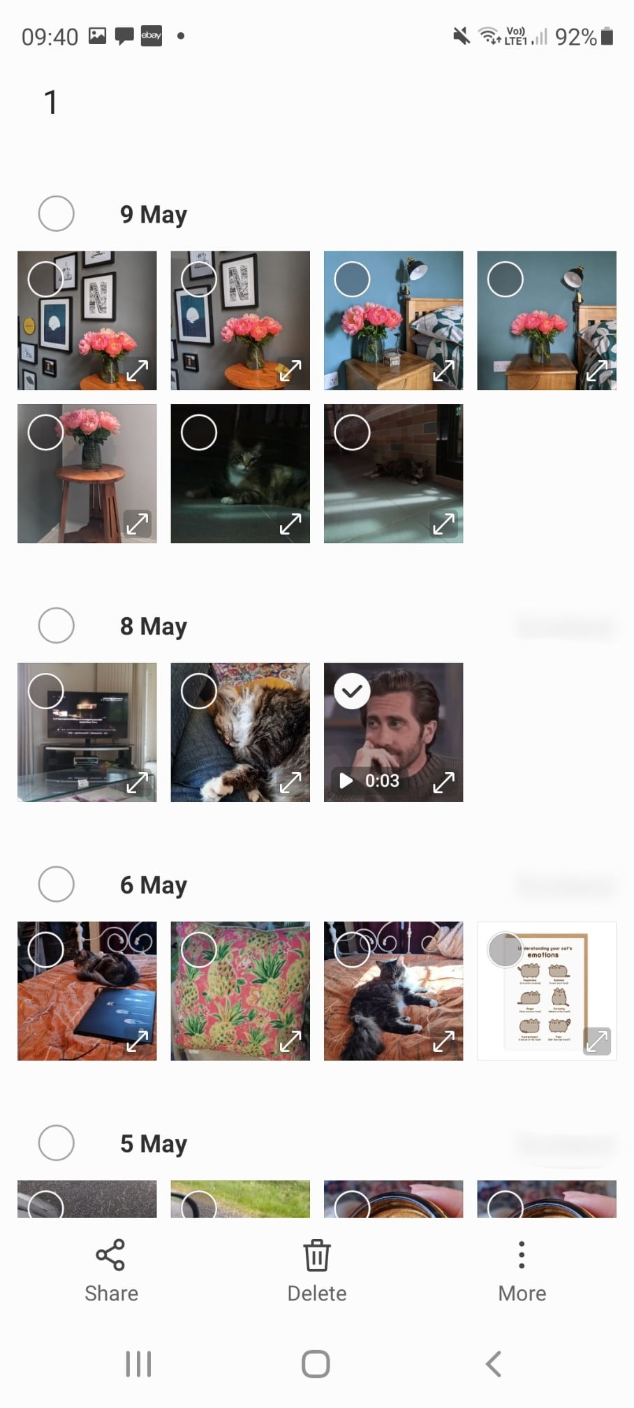 如何隱藏Android圖庫中的照片？