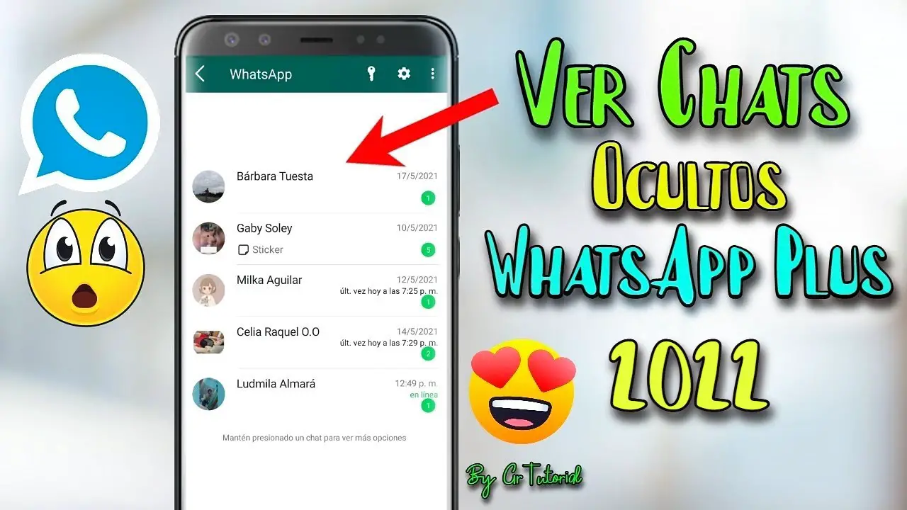 How to know if a contact is hidden in WhatsApp?
