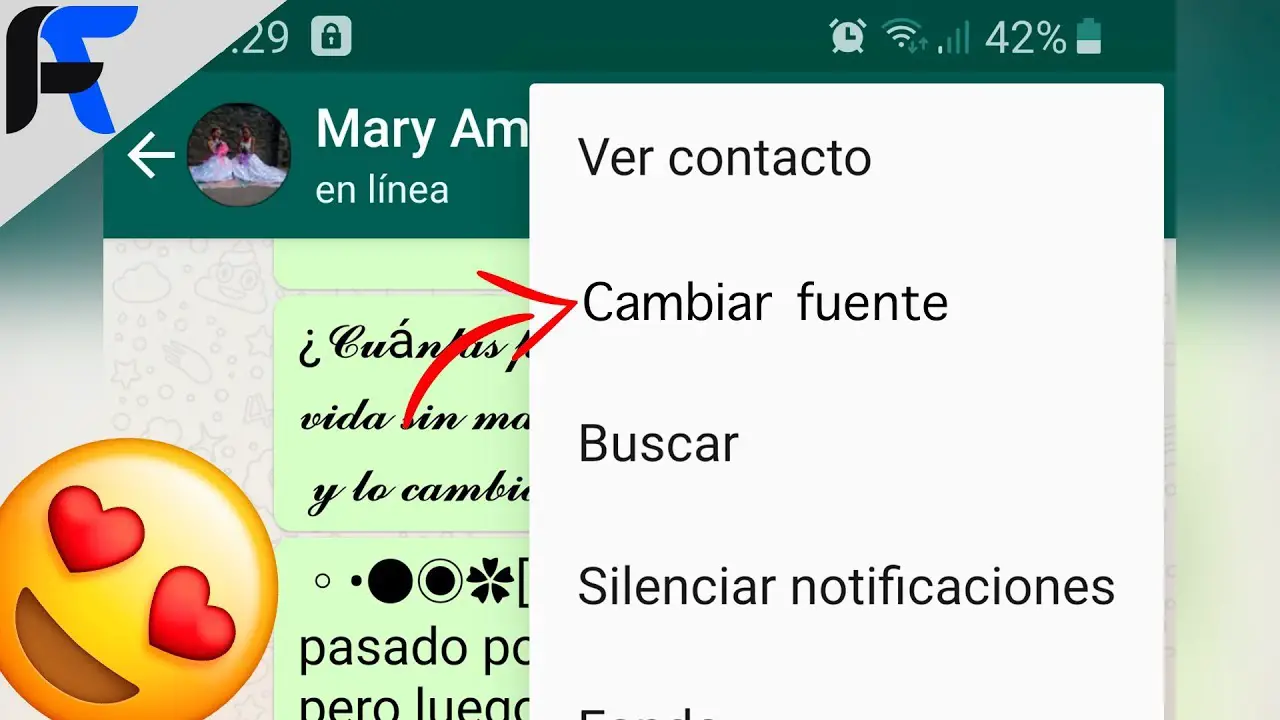 How to change WhatsApp font without apps?